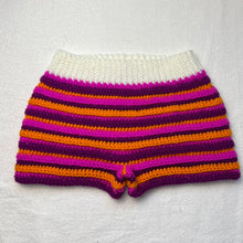 Load image into Gallery viewer, Sunset Crochet Boy Shorts