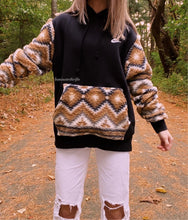 Load image into Gallery viewer, (L) Aztec Sherpa Reworked Hoodie