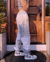 Load image into Gallery viewer, (M/L) Snow Leopard Reworked Joggers