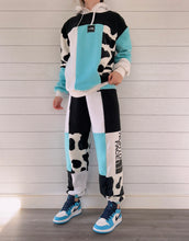 Load image into Gallery viewer, Teal Cow 1/1 Hoodie & Joggers