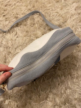Load image into Gallery viewer, Sea Blue Reworked Pouch to Crossbody