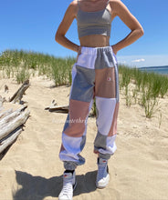 Load image into Gallery viewer, (M-L) Rustic Salmon Reworked Joggers