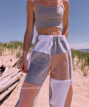 Load image into Gallery viewer, (M-L) Rustic Salmon Reworked Joggers