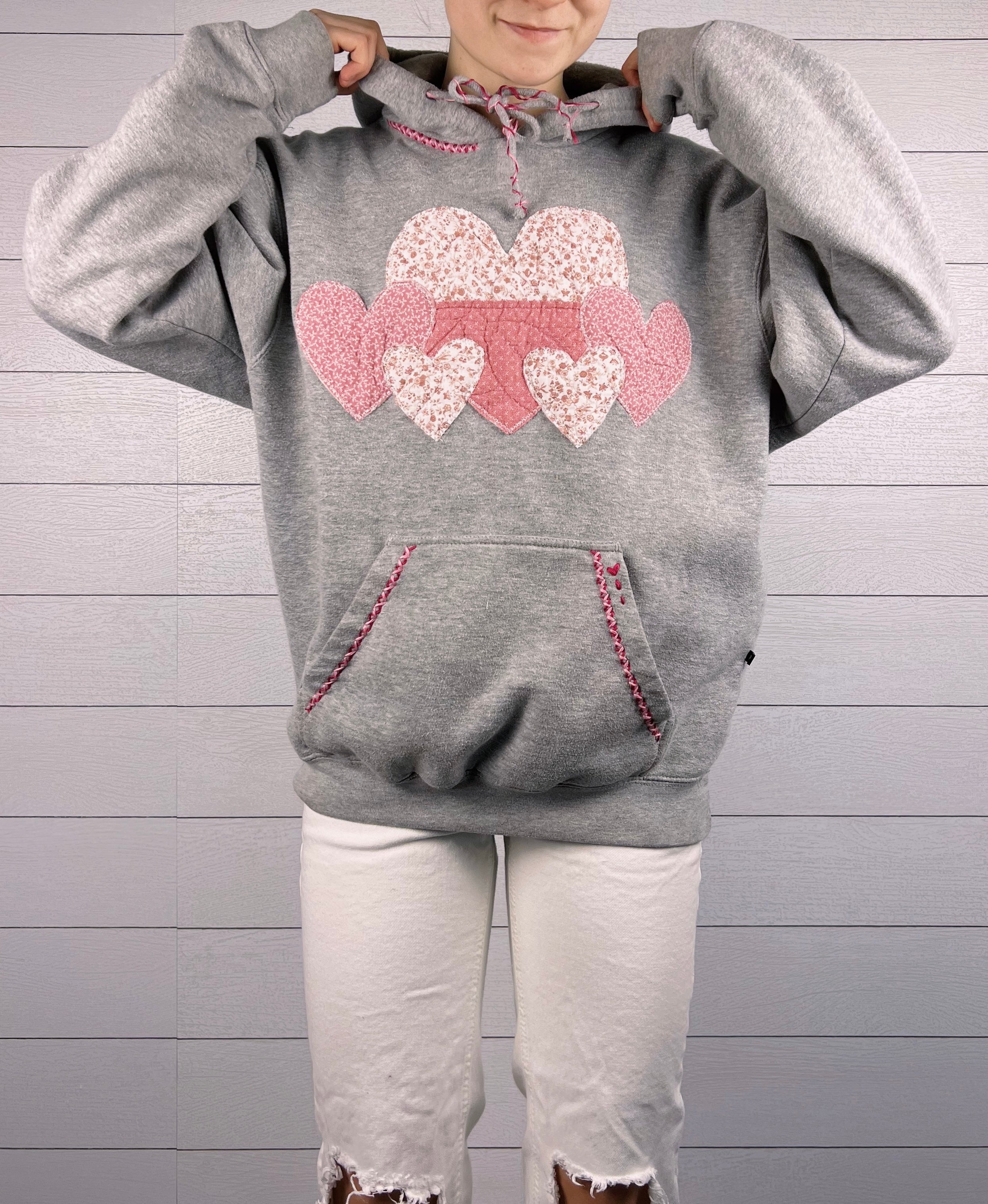 (M) Love Quilt 1/1 Hoodie