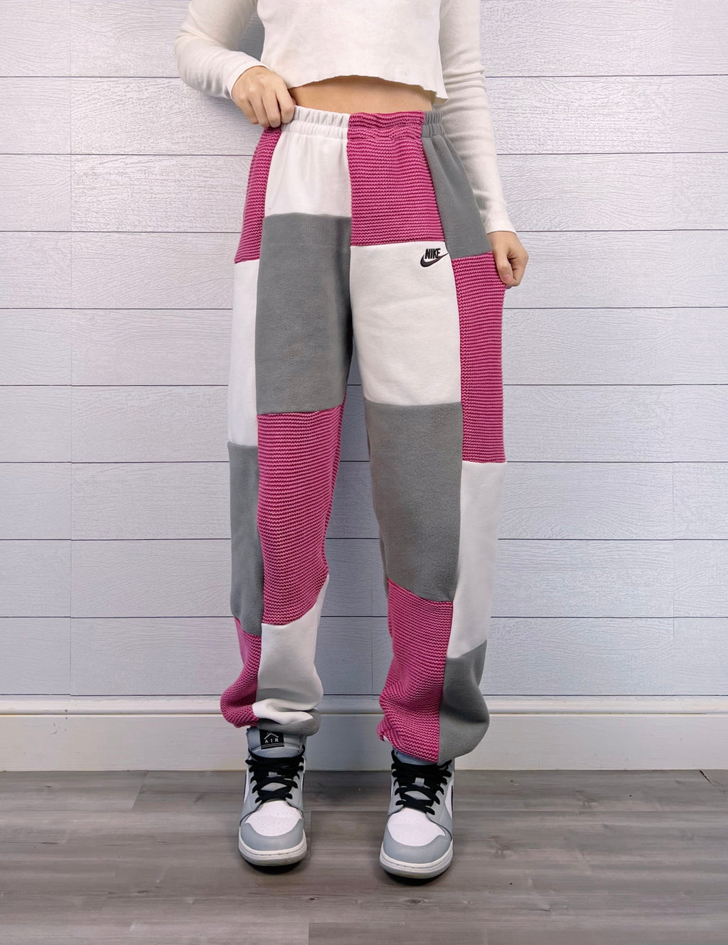 (M/L) Raspberry Mist 1/1 Sweater Joggers