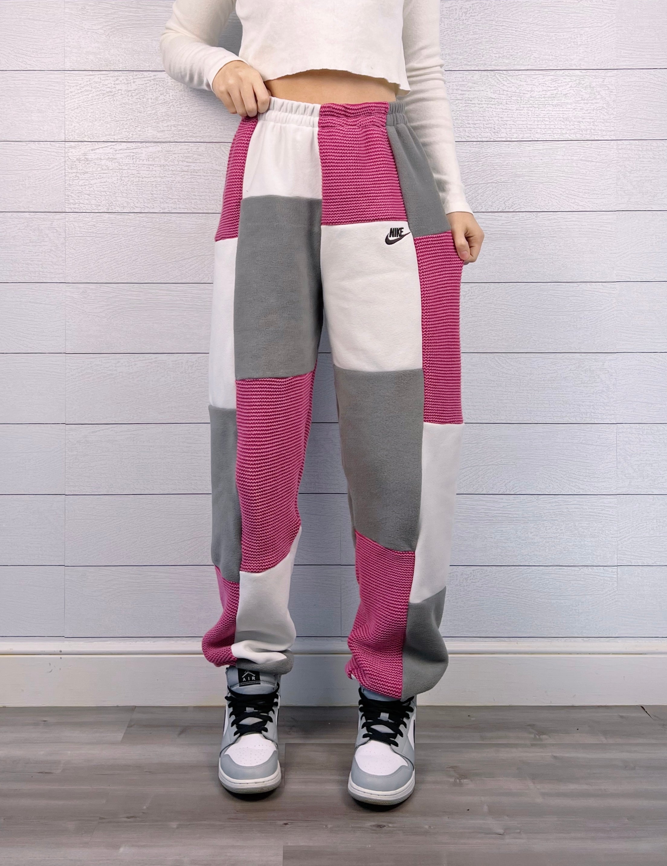 (M/L) Raspberry Mist 1/1 Sweater Joggers