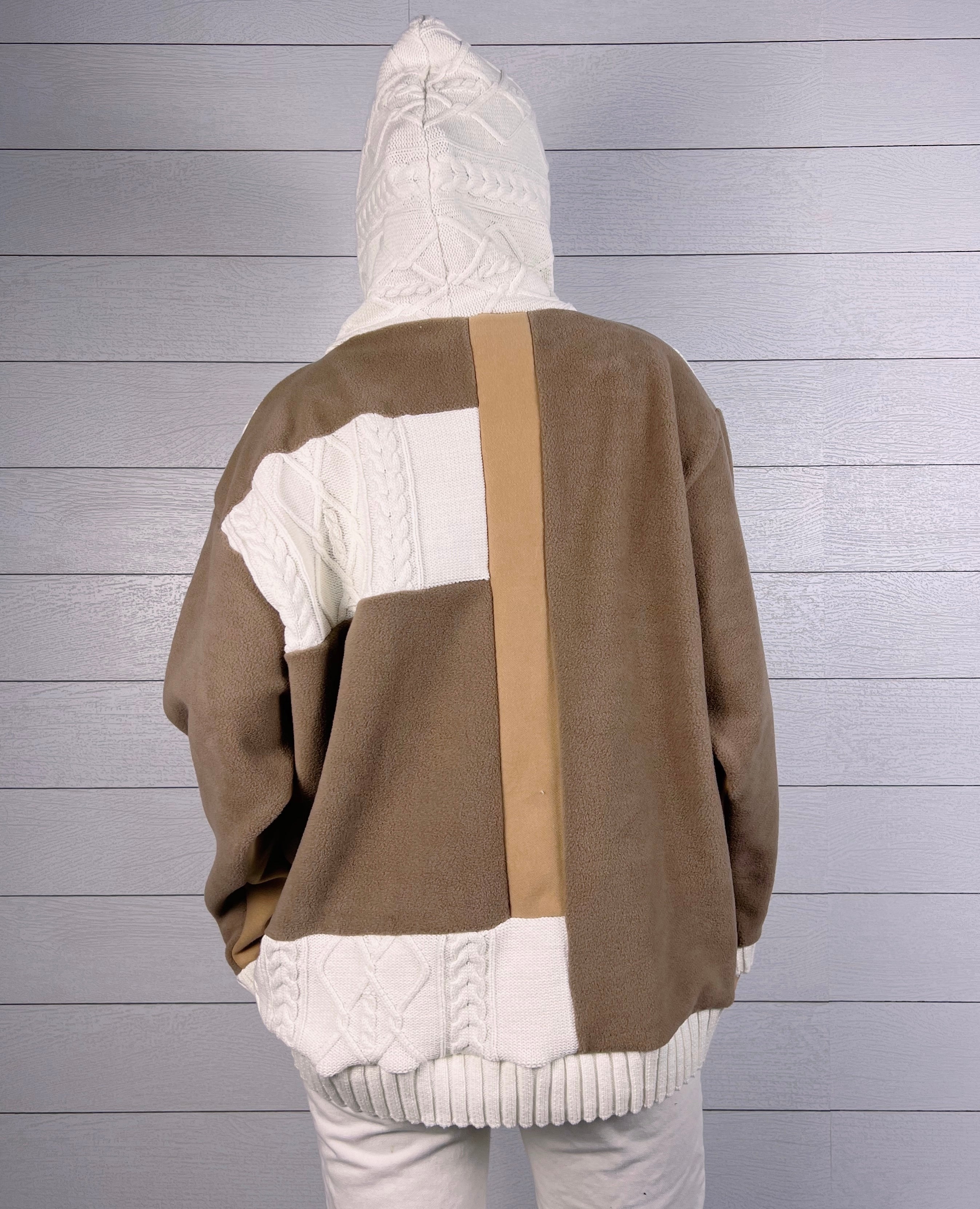 (XL) Caramel Cable 1/1 Hoodie