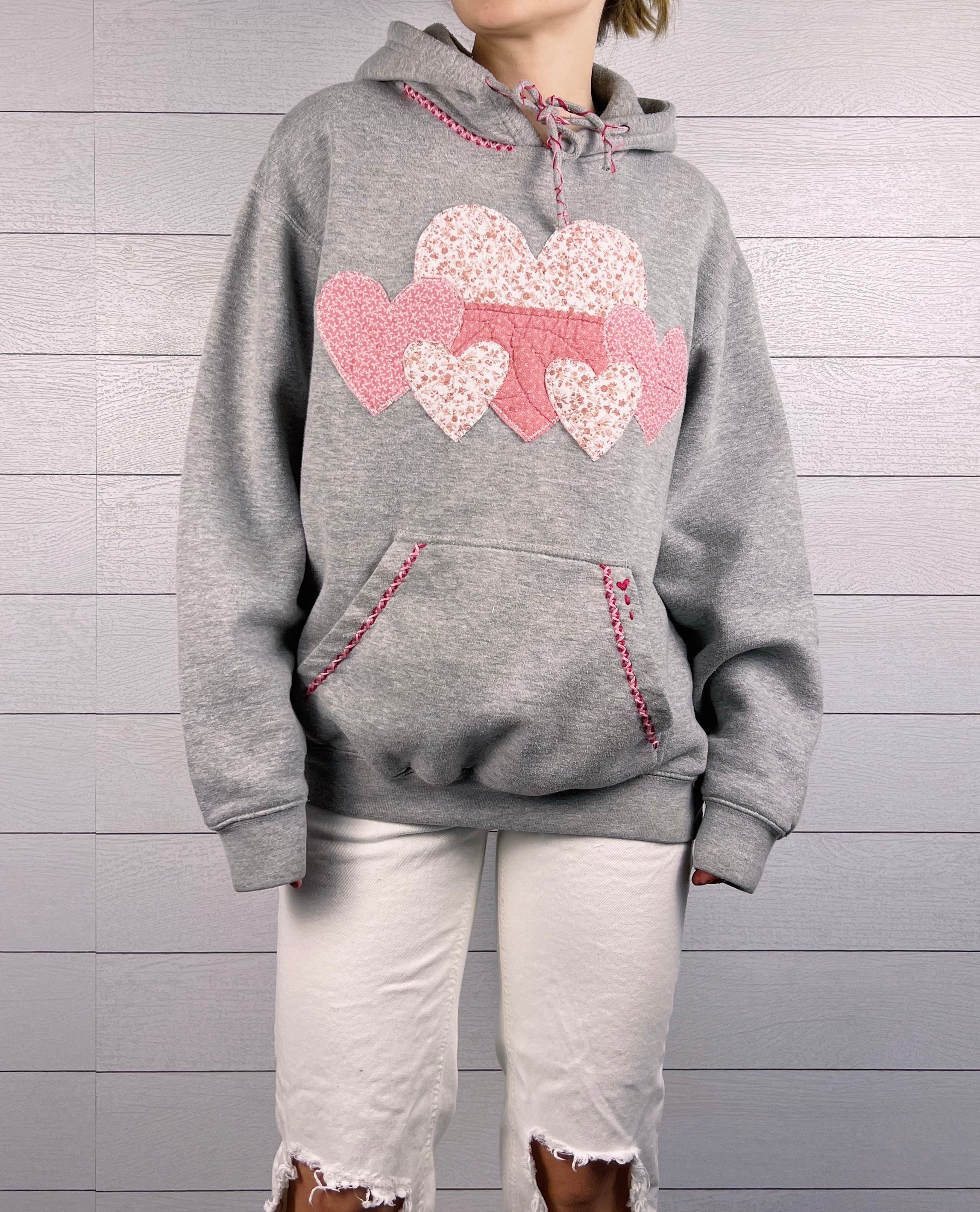 (M) Love Quilt 1/1 Hoodie