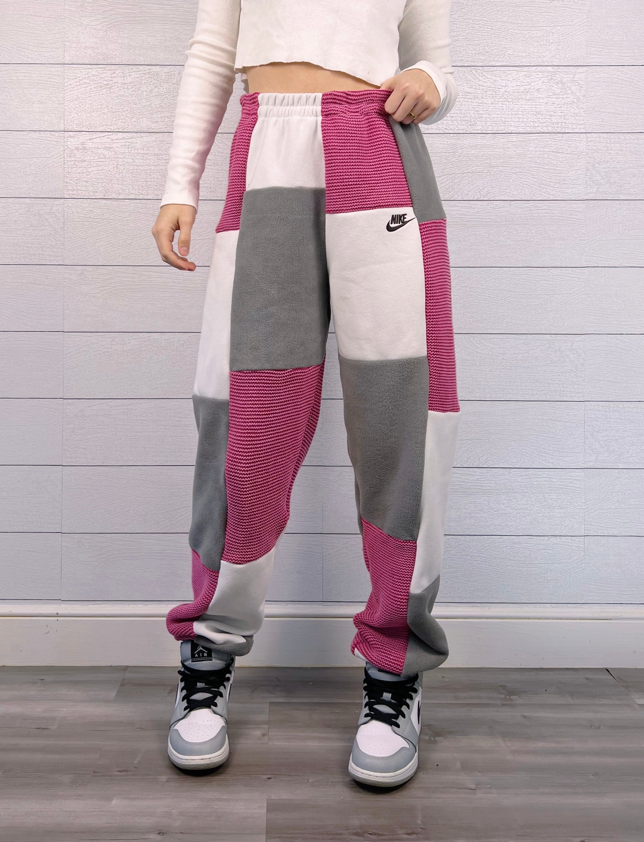 (M/L) Raspberry Mist 1/1 Sweater Joggers