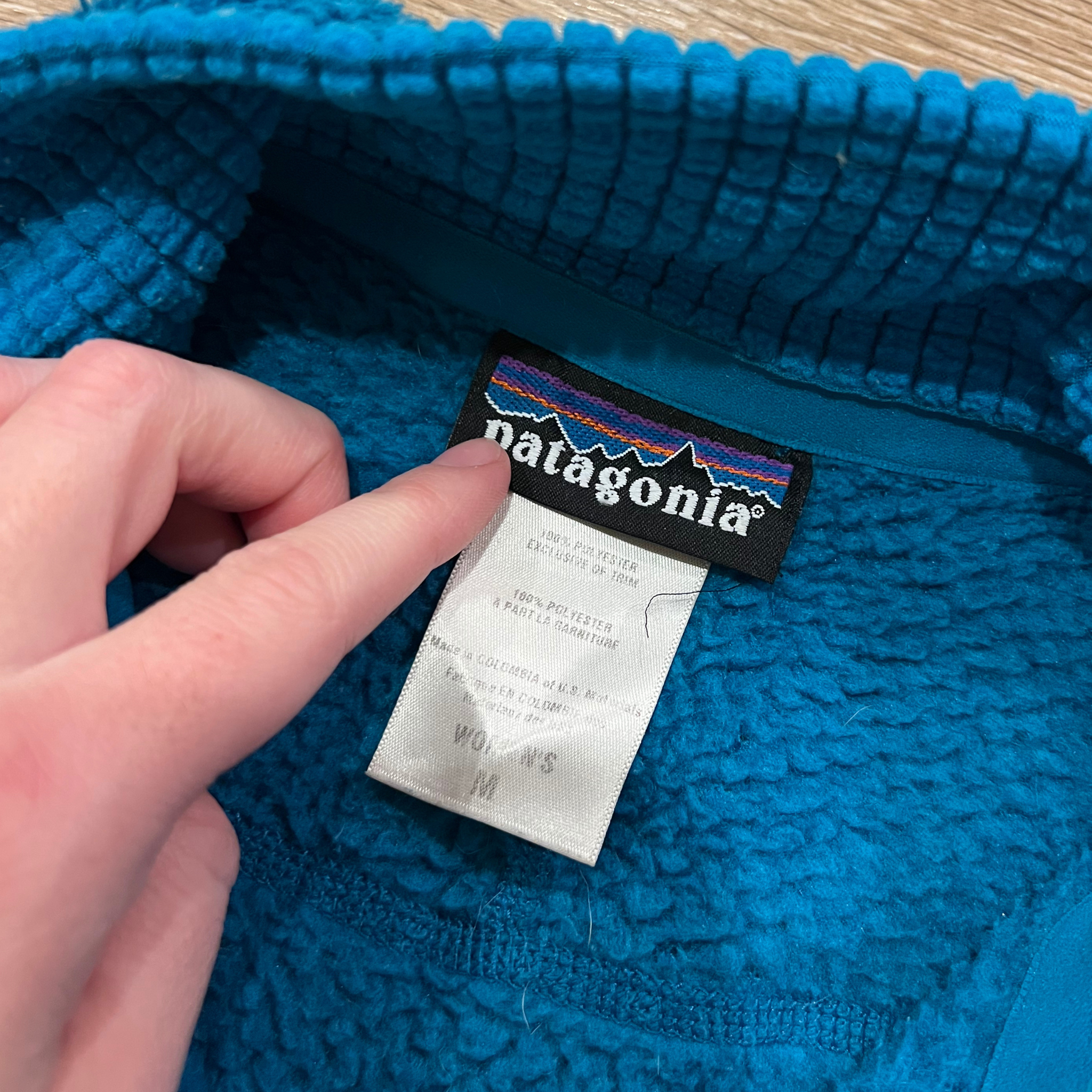 (M) Vintage Patagonia R3 Full-Zip Fleece