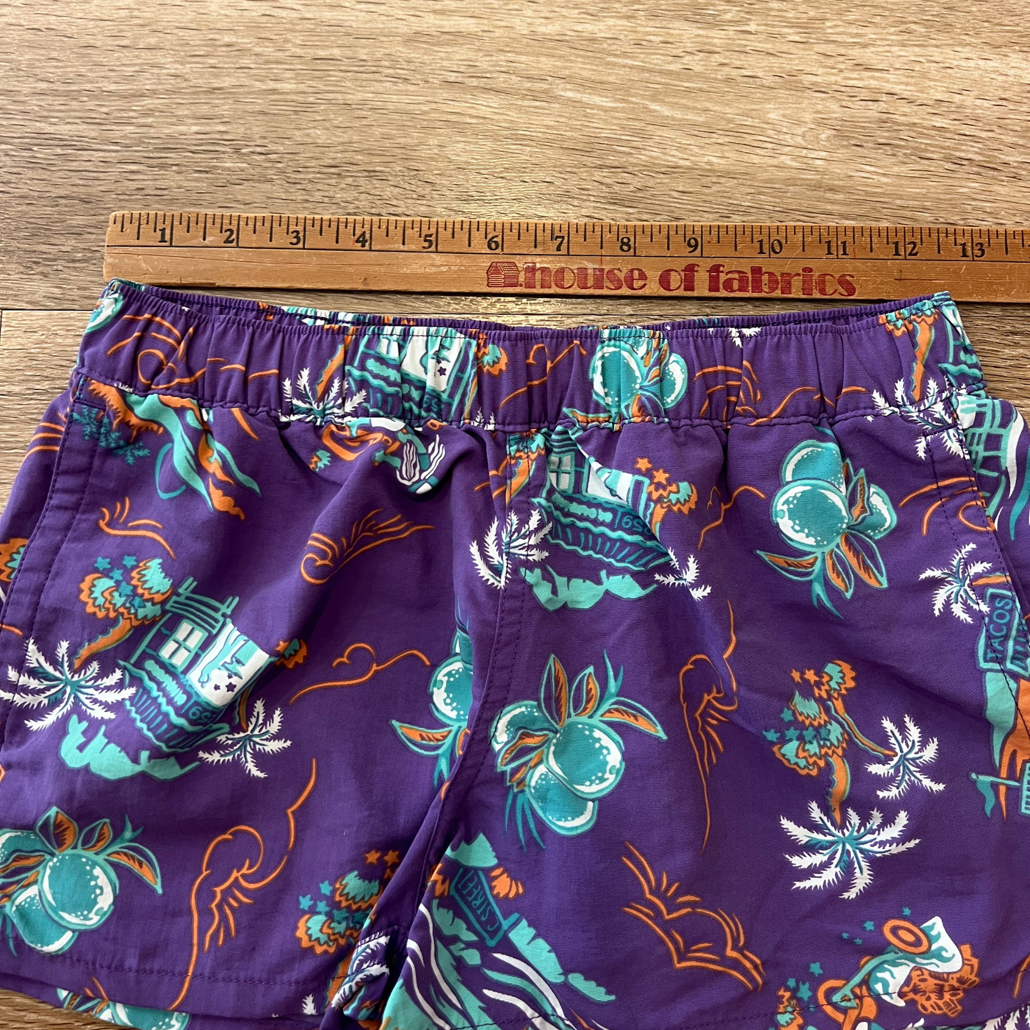 (XS) Patagonia 'Taco Truck' Barely Baggies