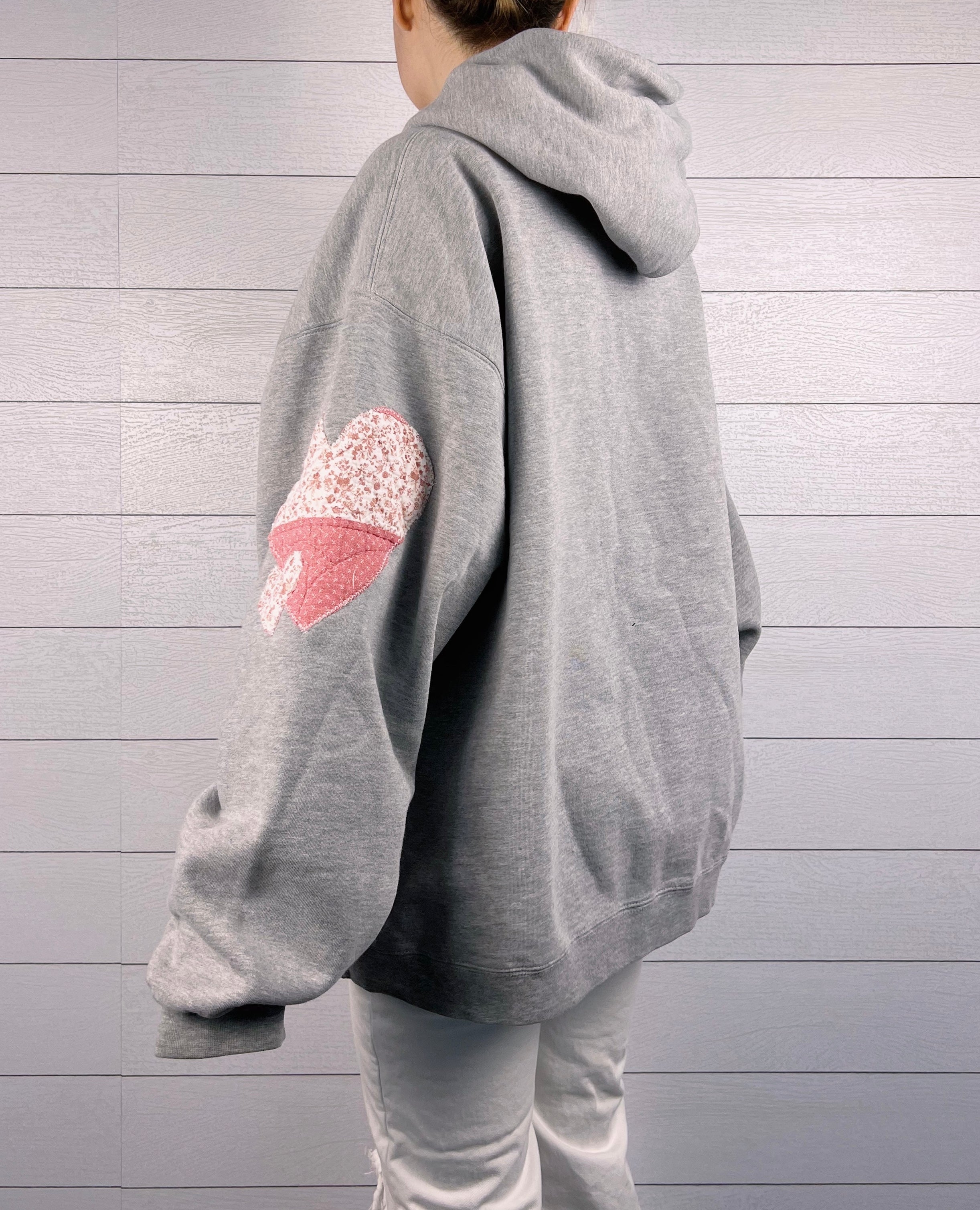 (XL) Love Quilt 1/1 Hoodie