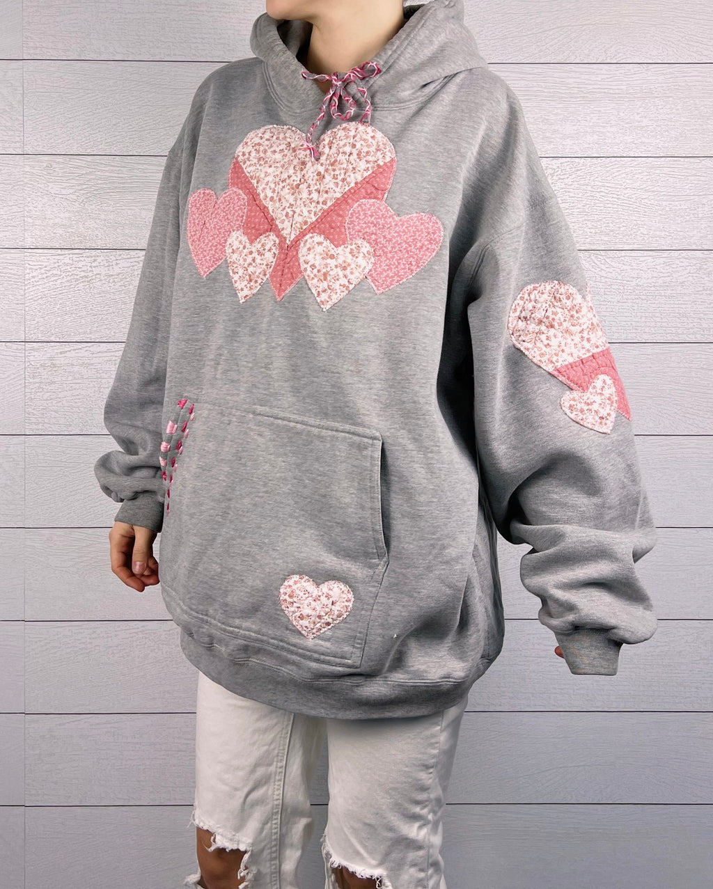 (XL) Love Quilt 1/1 Hoodie
