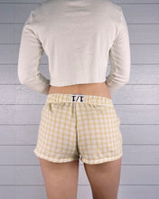 Load image into Gallery viewer, Honeycomb Linen Shorts
