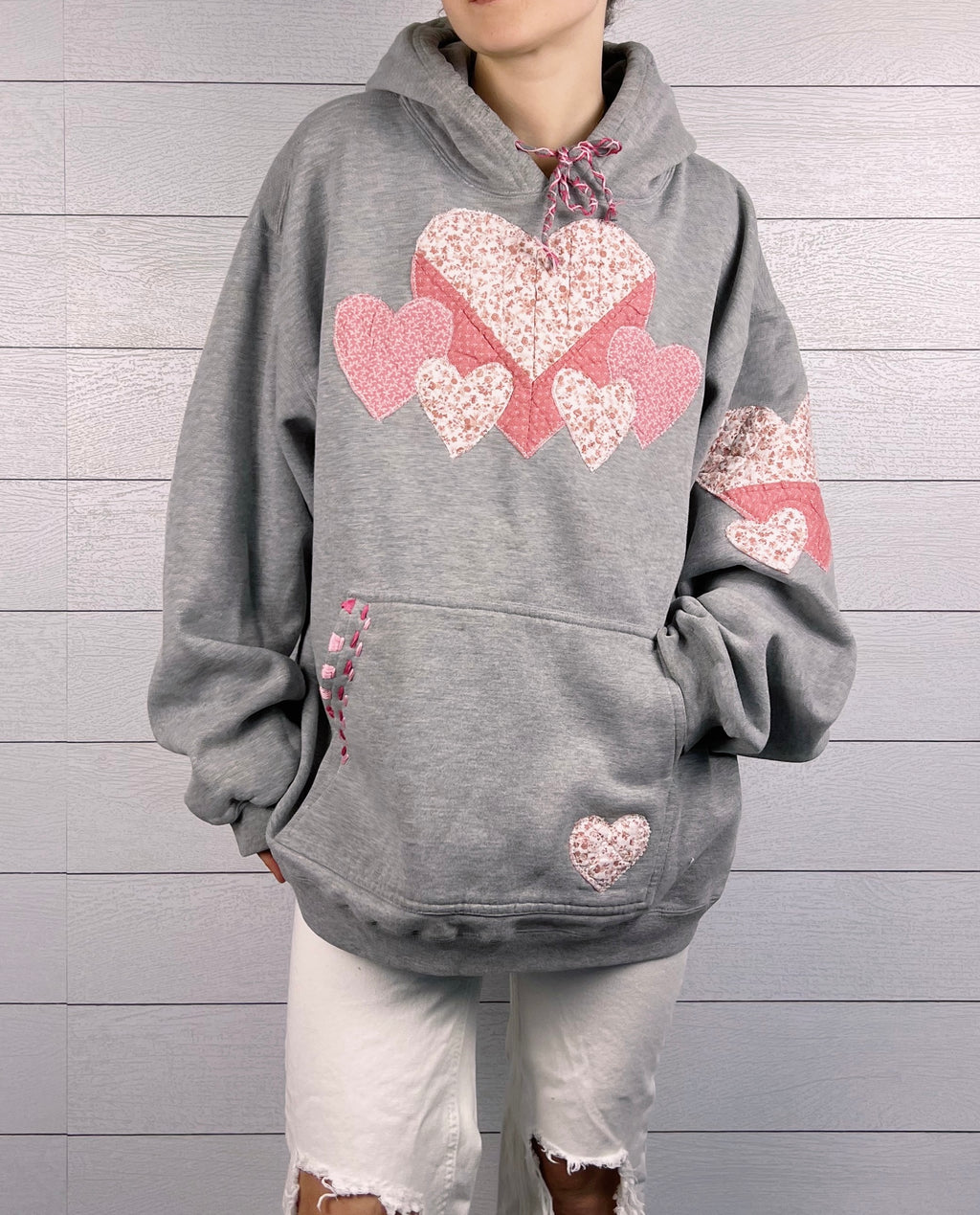 (XL) Love Quilt 1/1 Hoodie