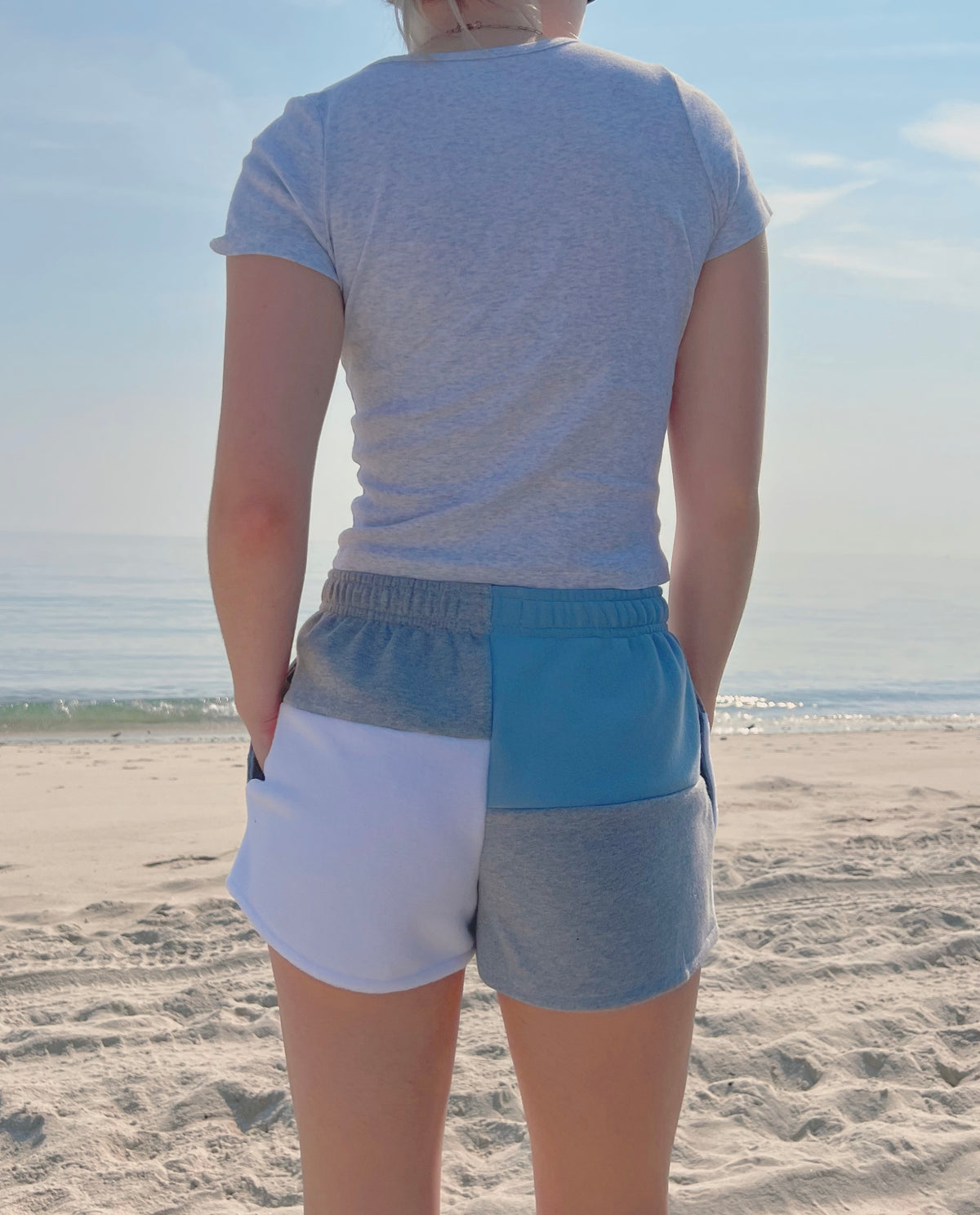 (S/M) Ocean Mist 1/1 Shorts +pockets