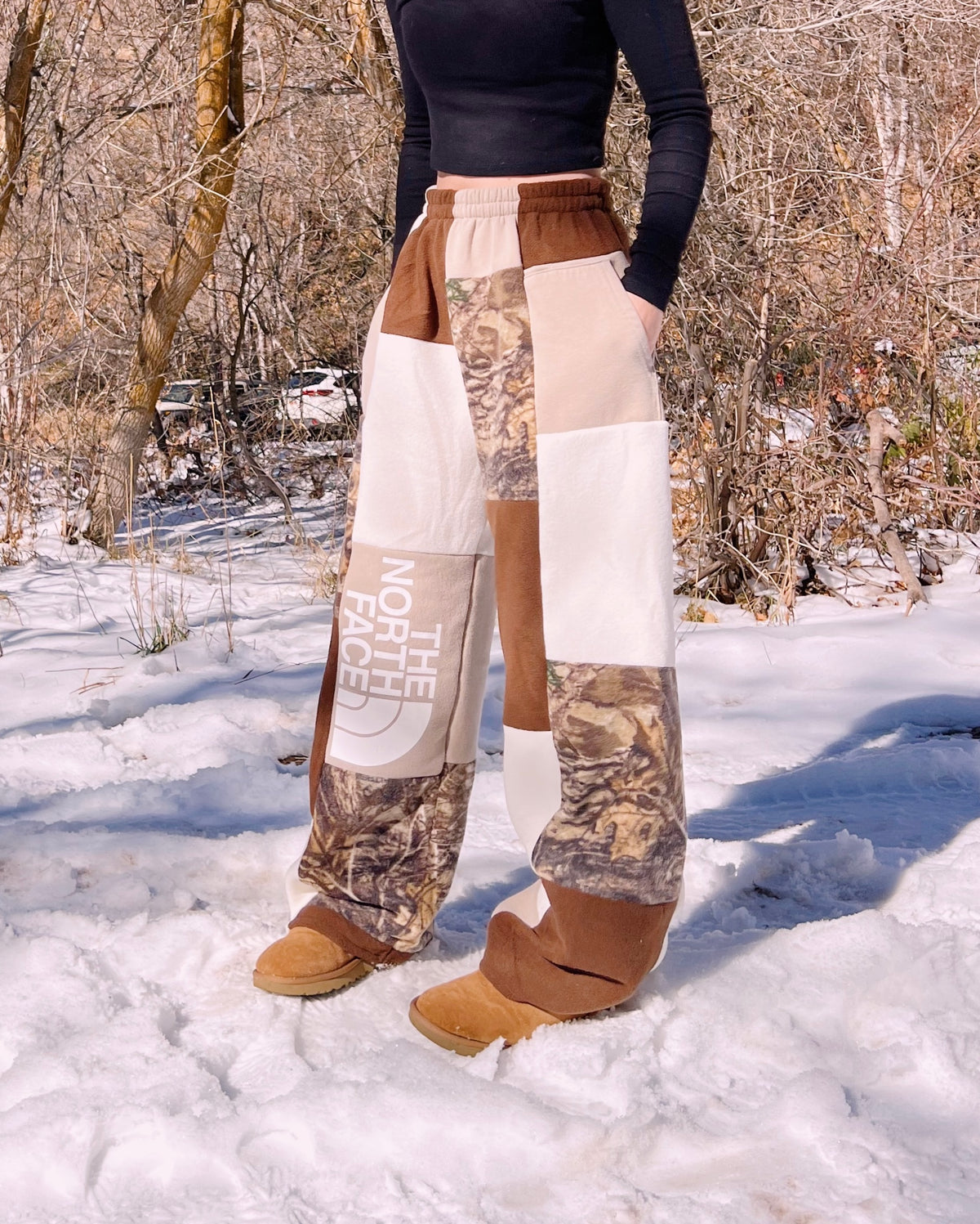 (S/M) Rustic Camo 1/1 Sweats +pockets