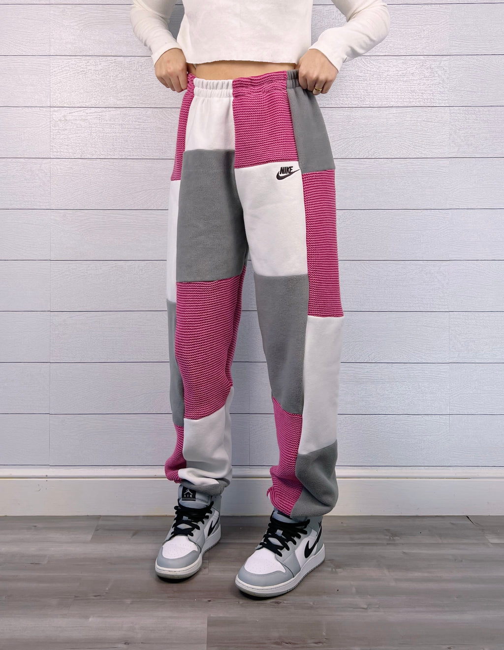 (M/L) Raspberry Mist 1/1 Sweater Joggers