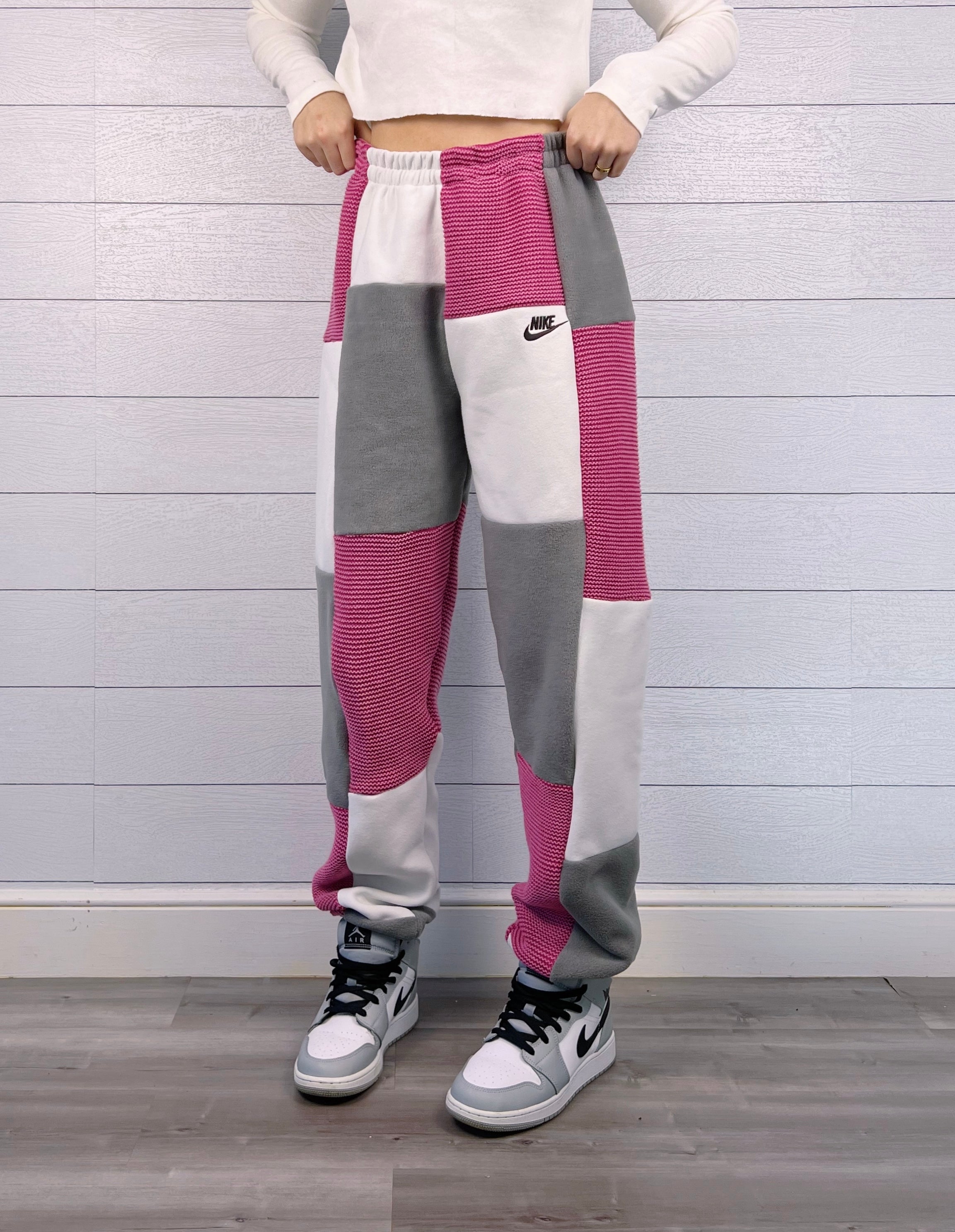 (M/L) Raspberry Mist 1/1 Sweater Joggers