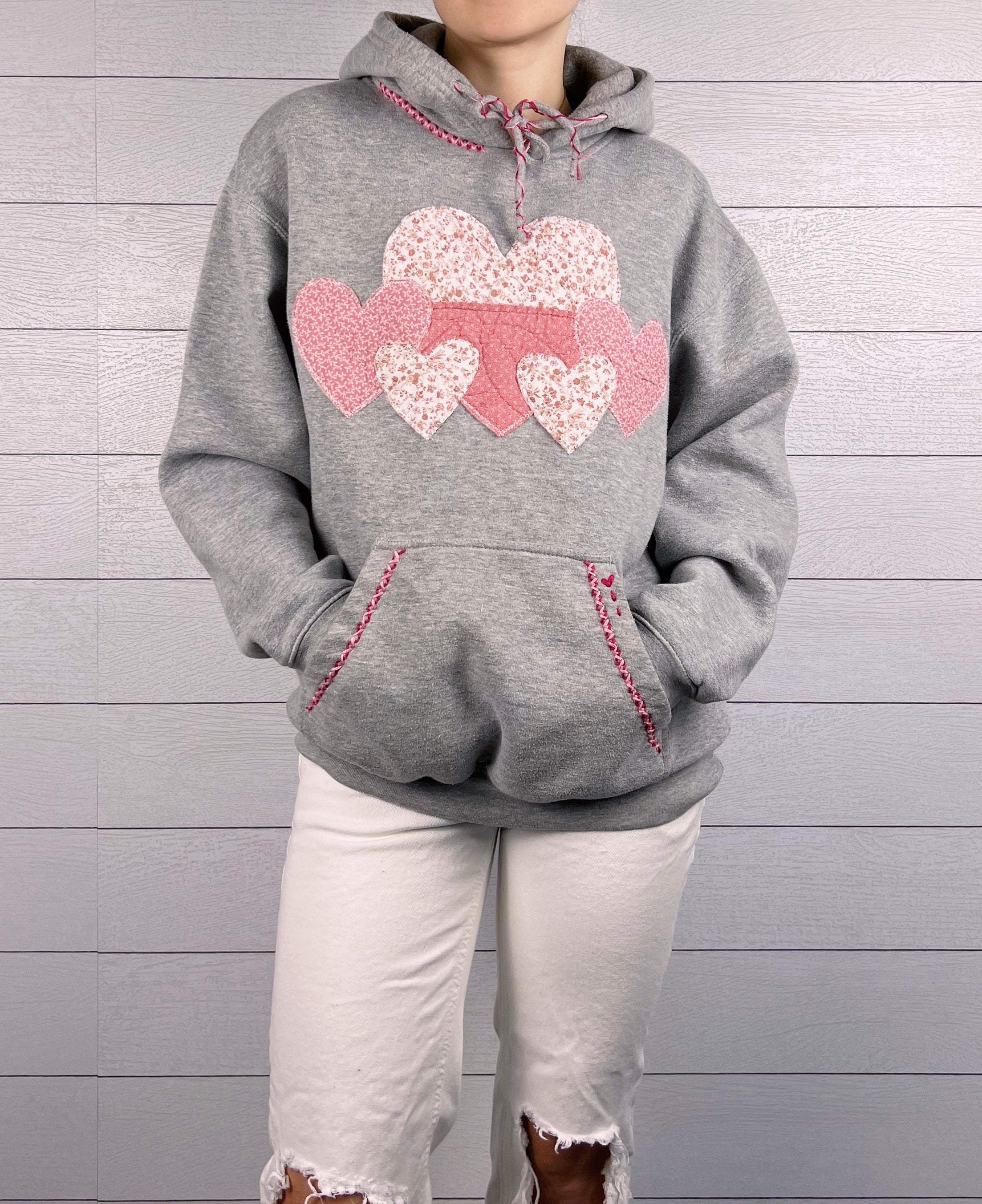 (M) Love Quilt 1/1 Hoodie
