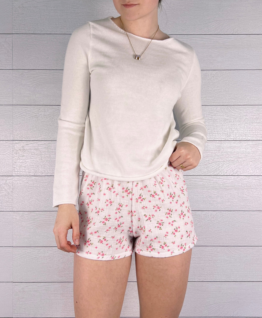 (MTO) Hollyhock Linen Shorts
