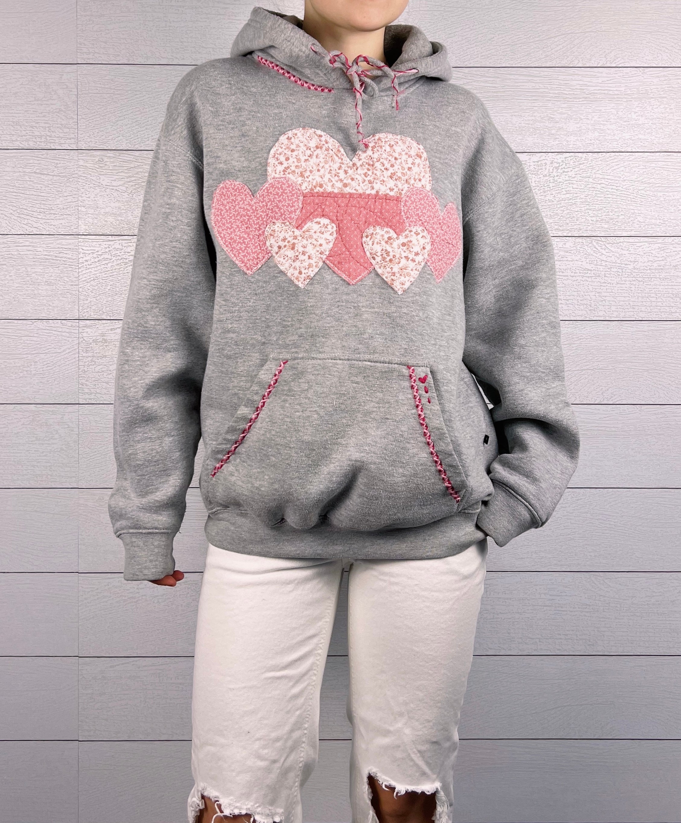 (M) Love Quilt 1/1 Hoodie