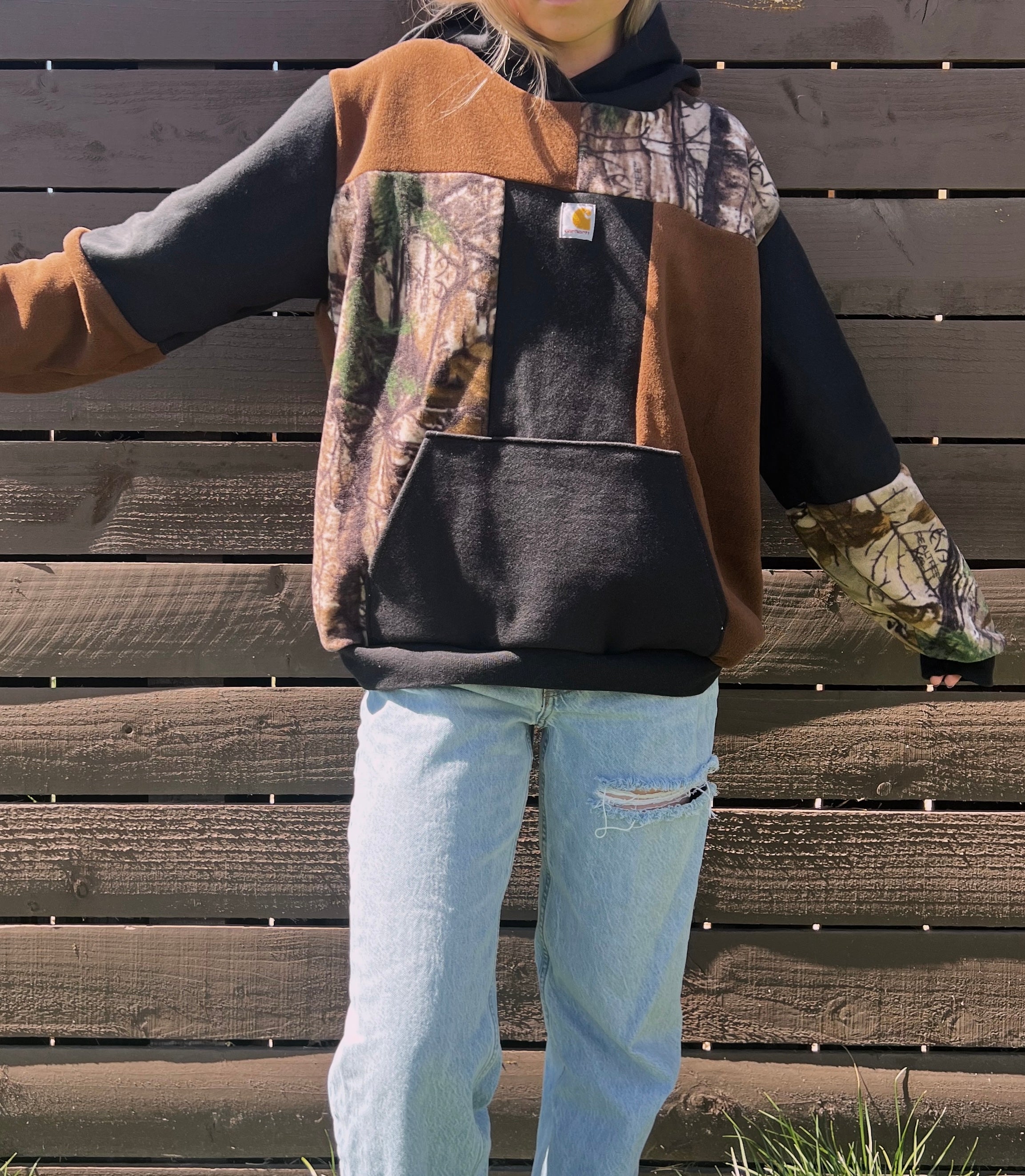 (L) Woodland Camo 1/1 Hoodie