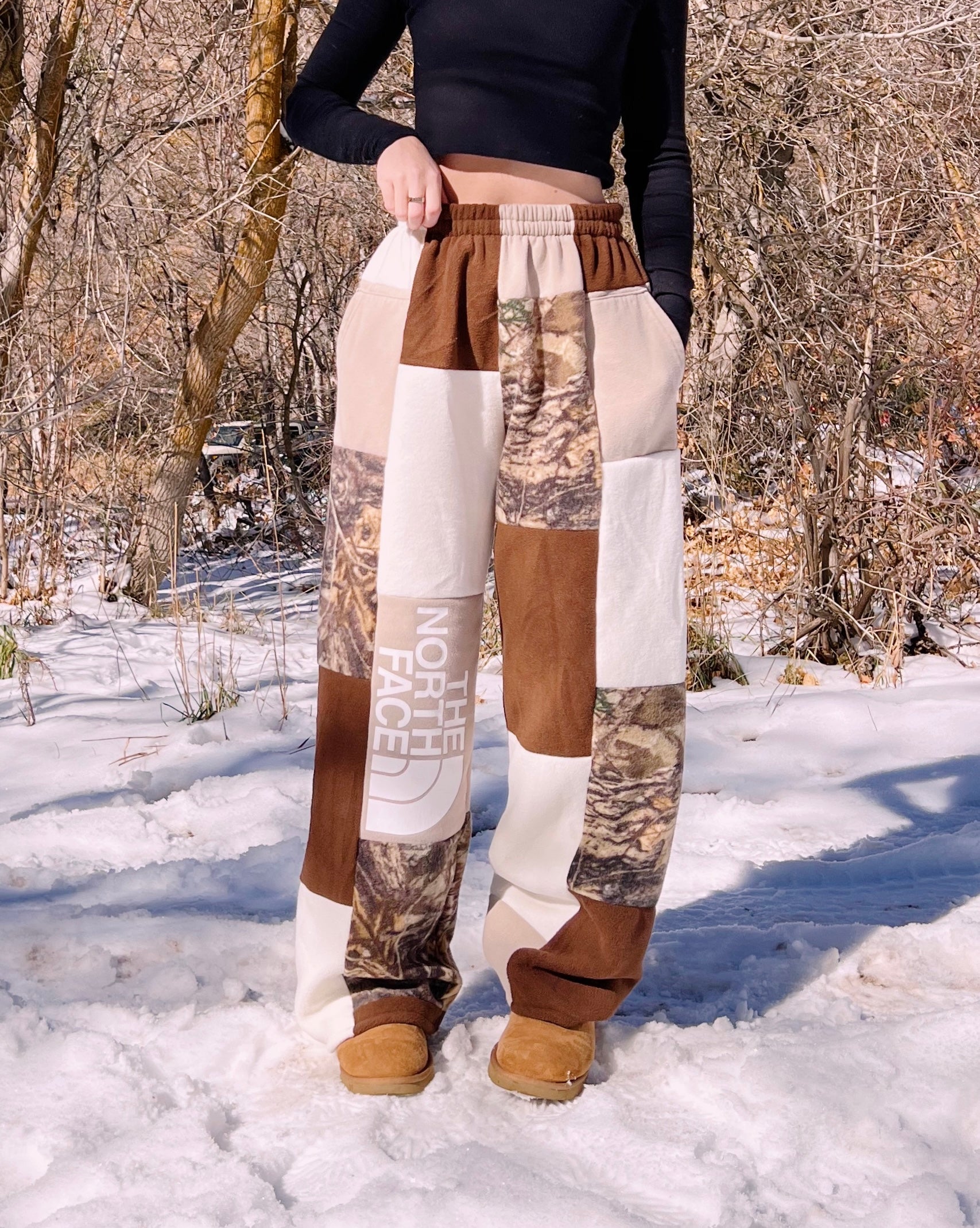 (S/M) Rustic Camo 1/1 Sweats +pockets