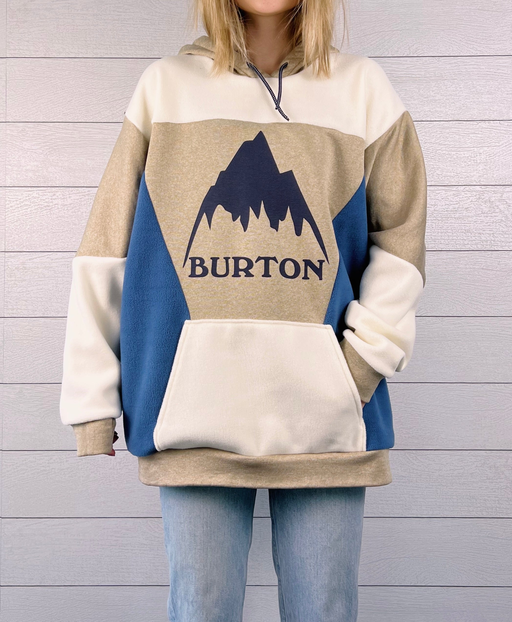 (XL) Blue Square 1/1 Hoodie