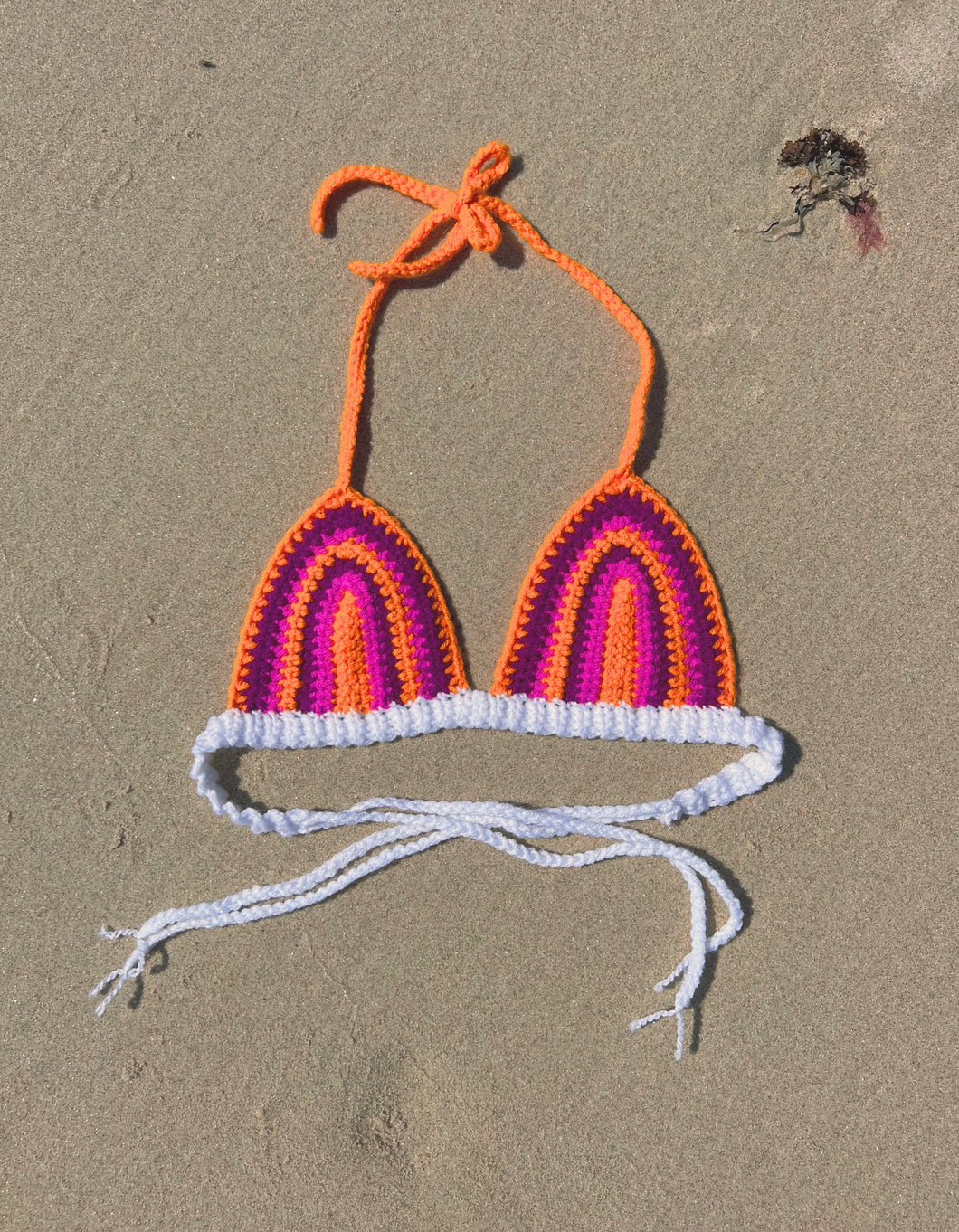 Sunset Crochet Bikini Top PDF Pattern