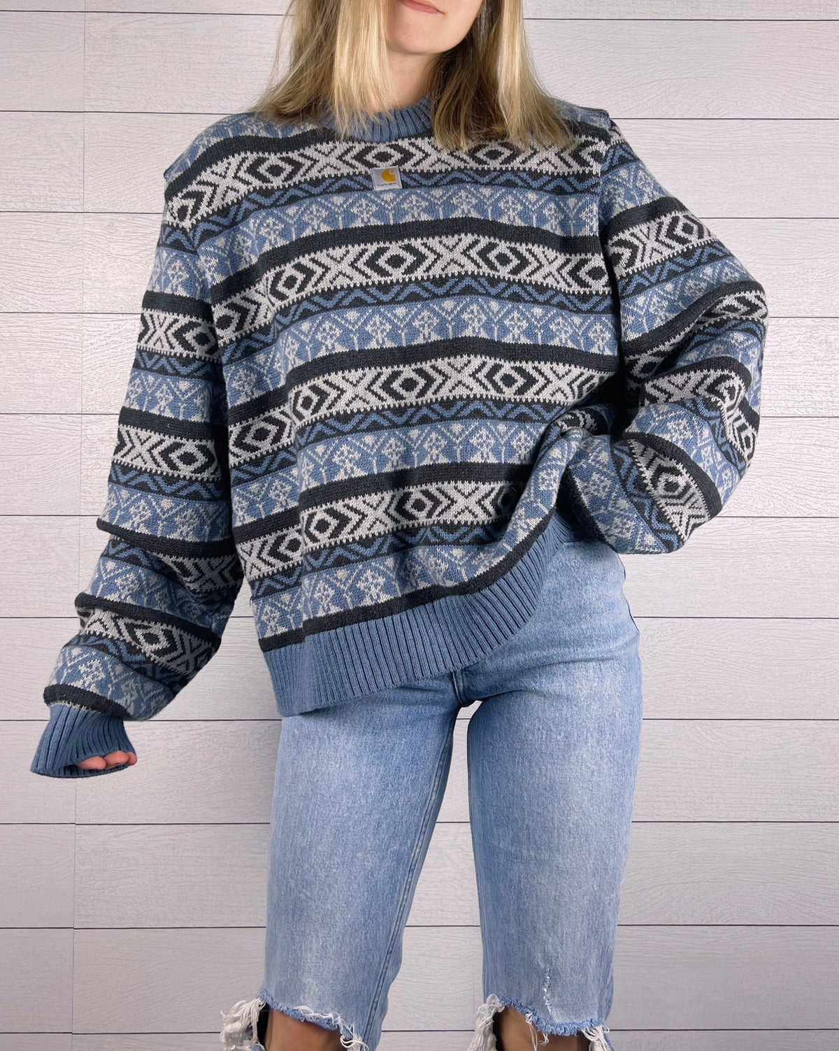 (L)Fair Isle 1/1 Sweater