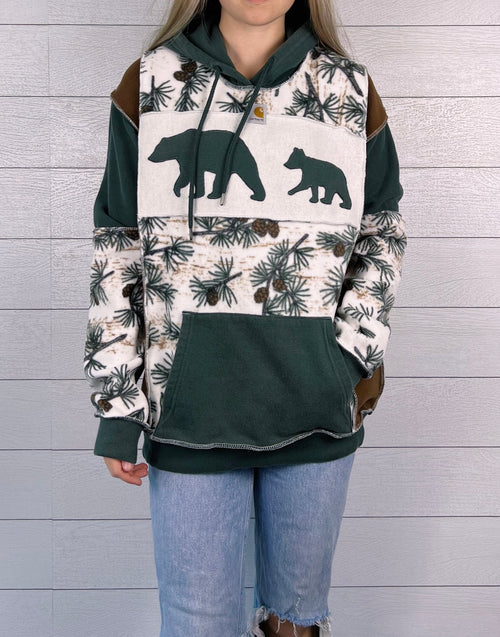 (L) Rustic Pine 1/1 Hoodie