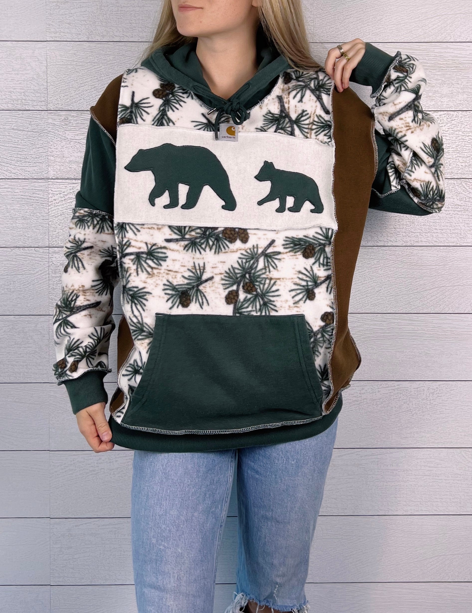 (L) Rustic Pine 1/1 Hoodie