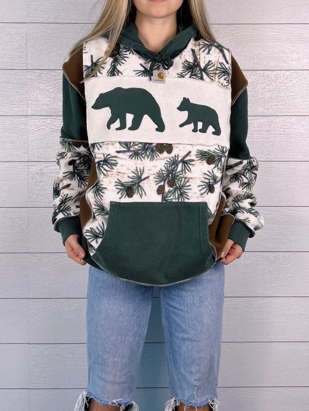(L) Rustic Pine 1/1 Hoodie