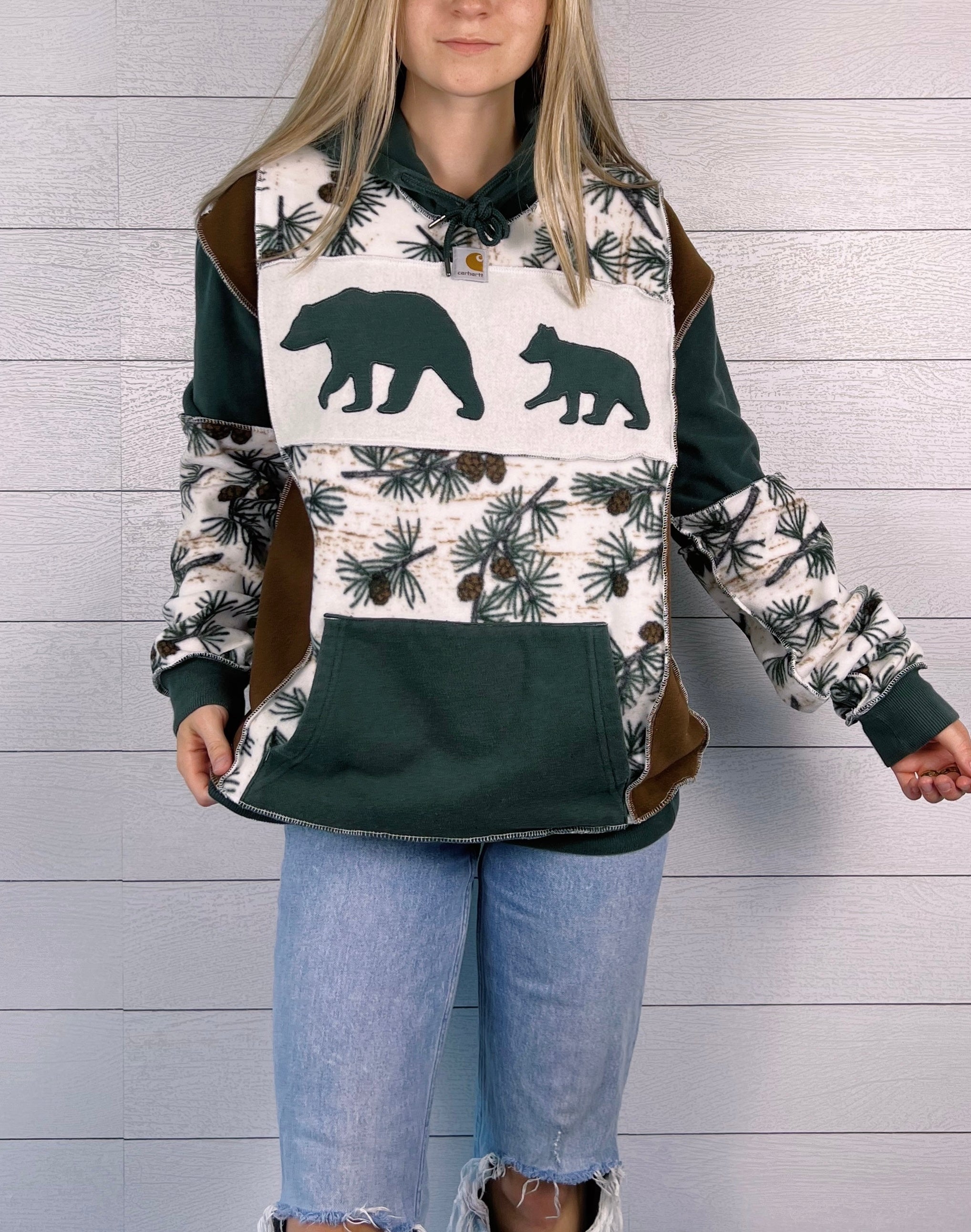 (L) Rustic Pine 1/1 Hoodie