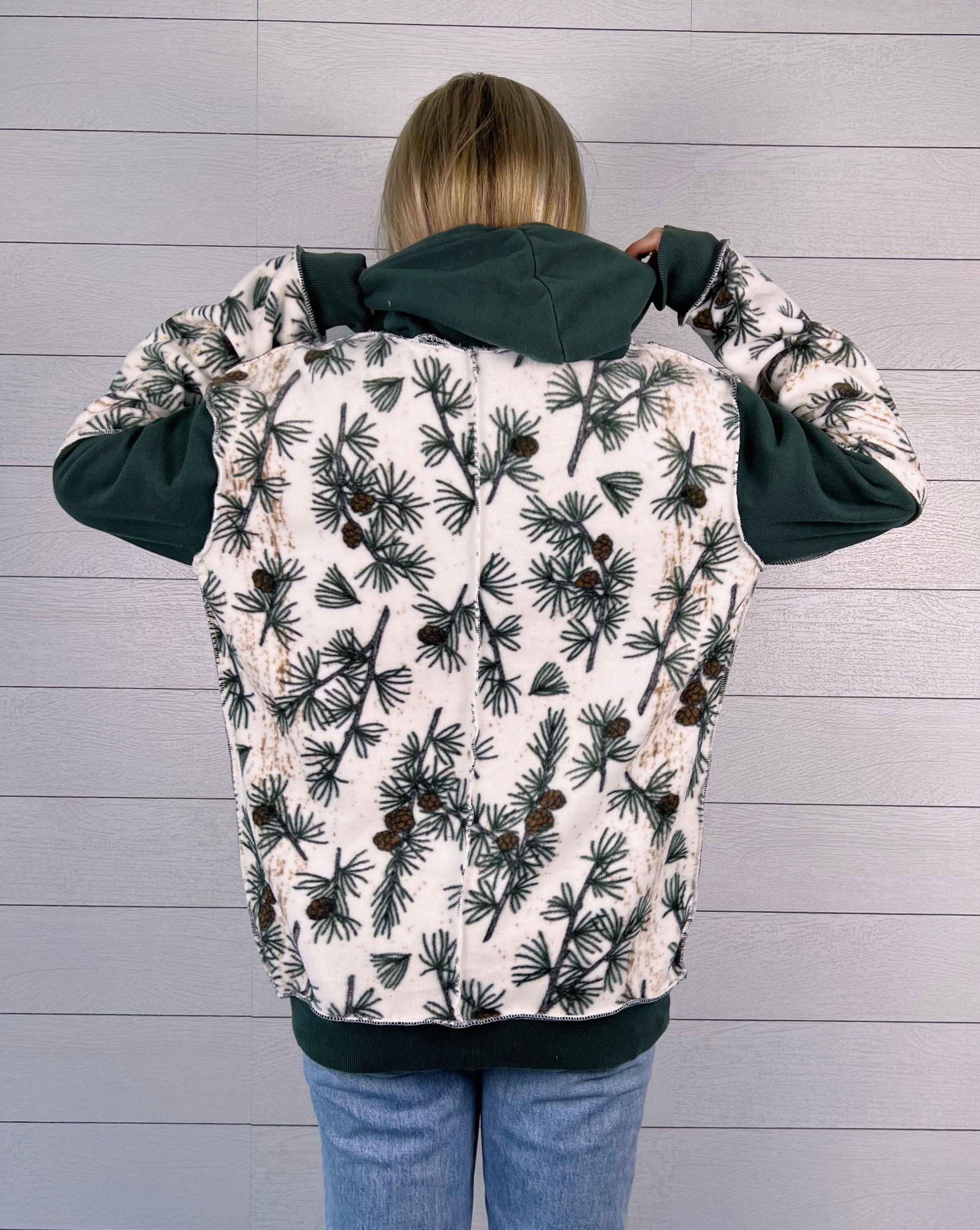 (L) Rustic Pine 1/1 Hoodie