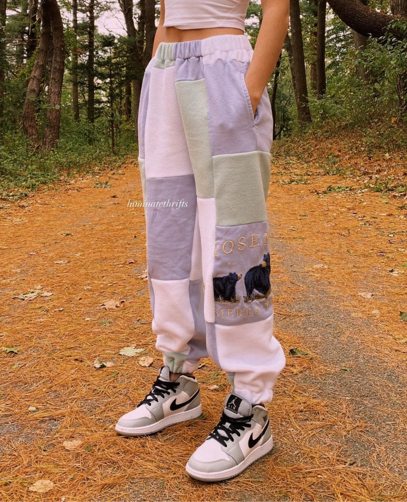 (XS-M) Seafoam Reworked Joggers *with pockets*