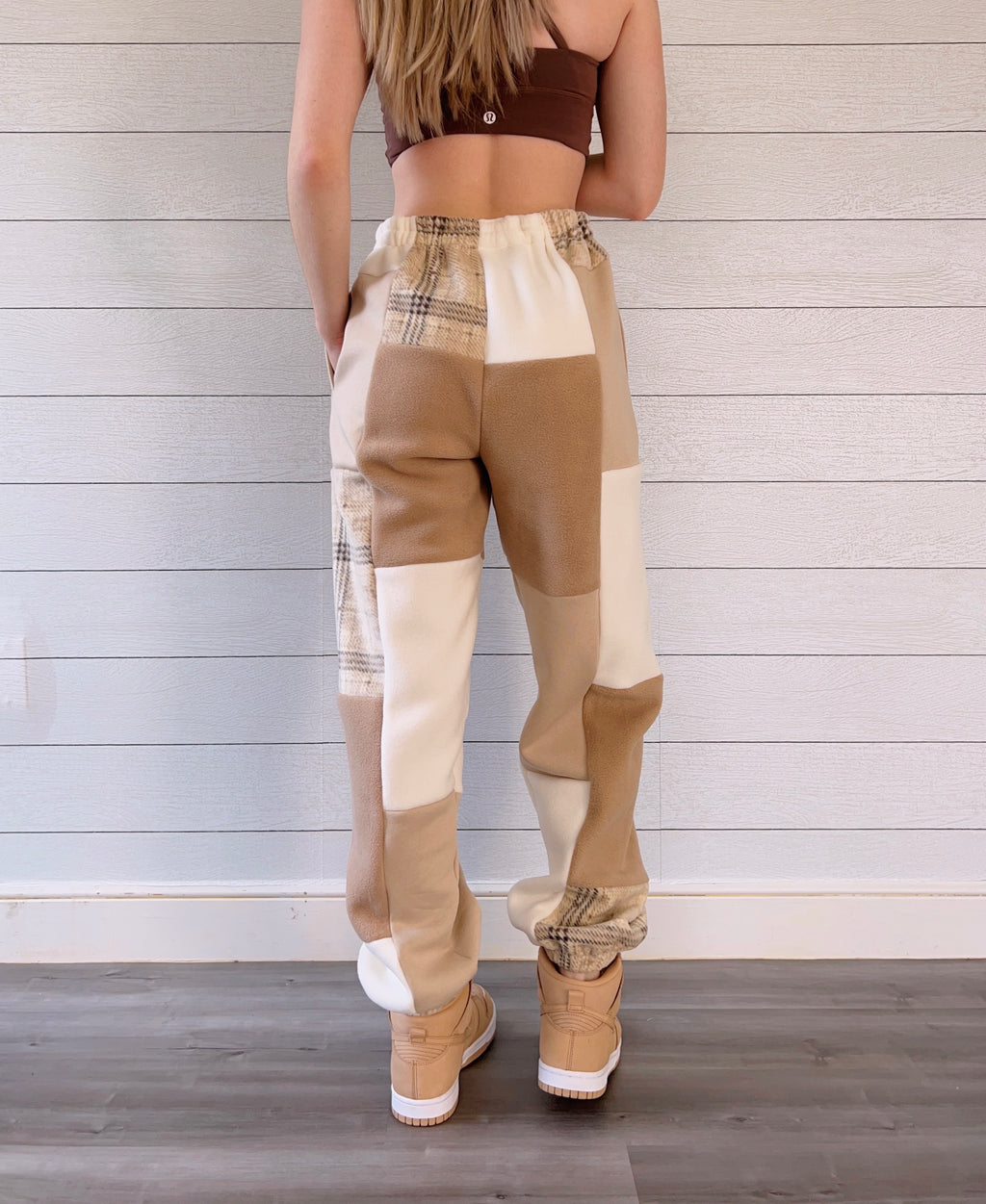 Neutral Flannel 1/1 Matching Joggers or Hoodie