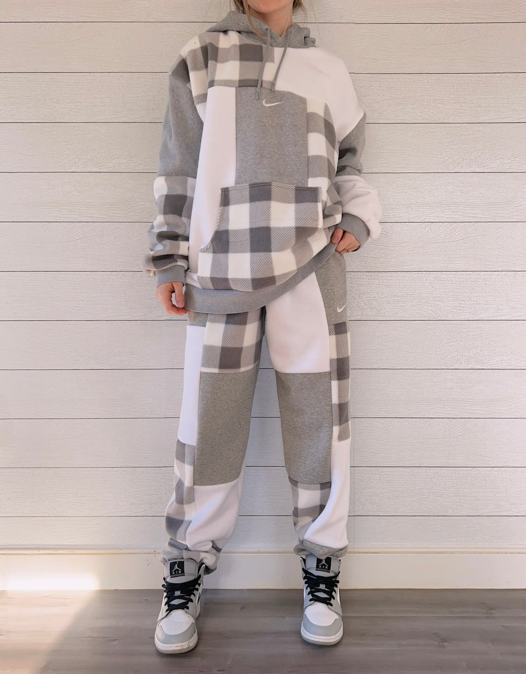 Ash Flannel 1/1 Hoodie & Joggers