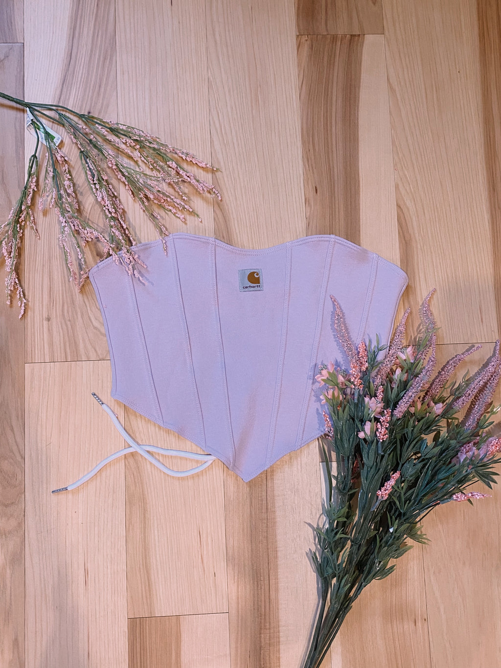 (S/M) Lilac Reworked Bustier