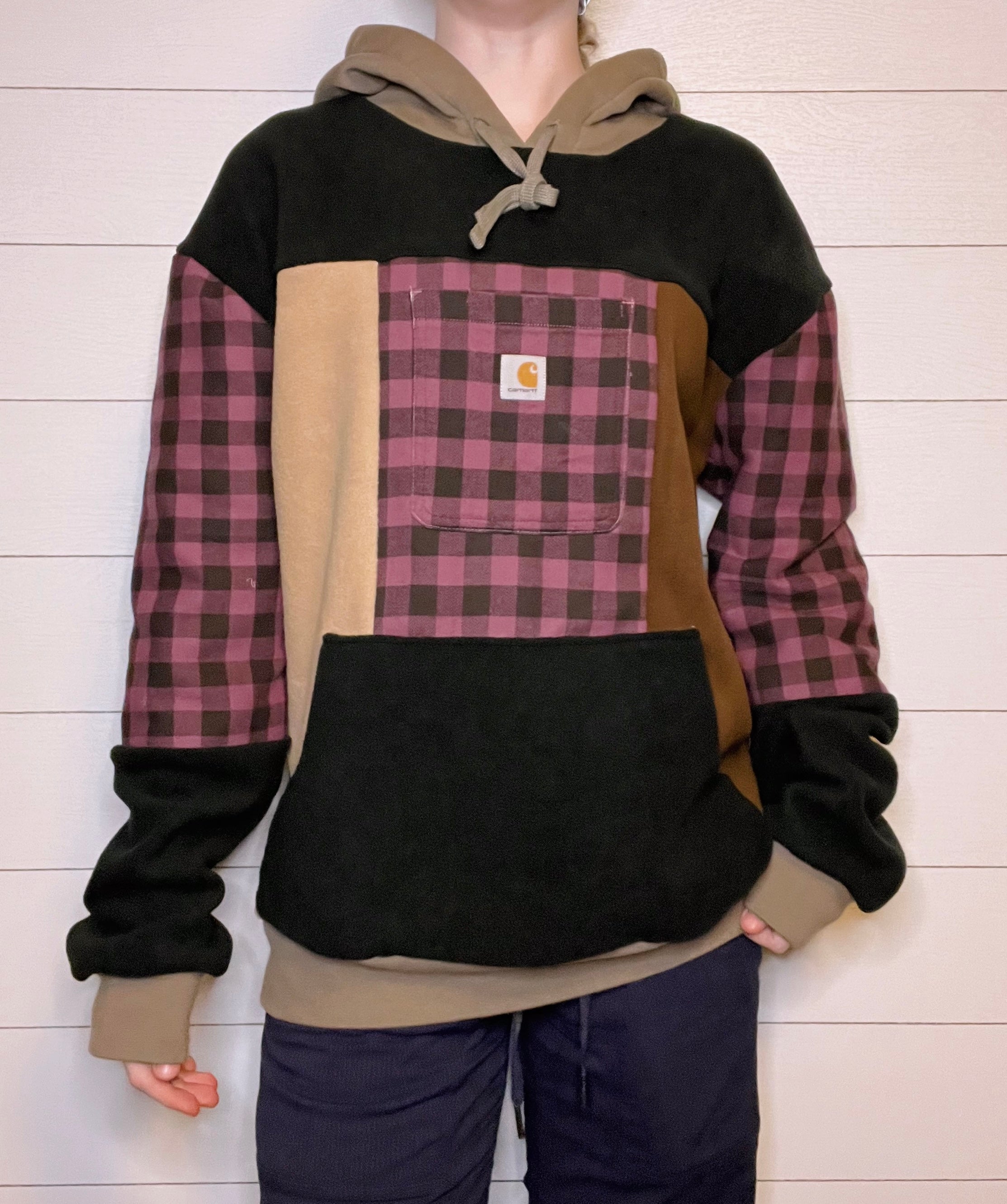 (M/L) Rustic Raspberry 1/1 Hoodie