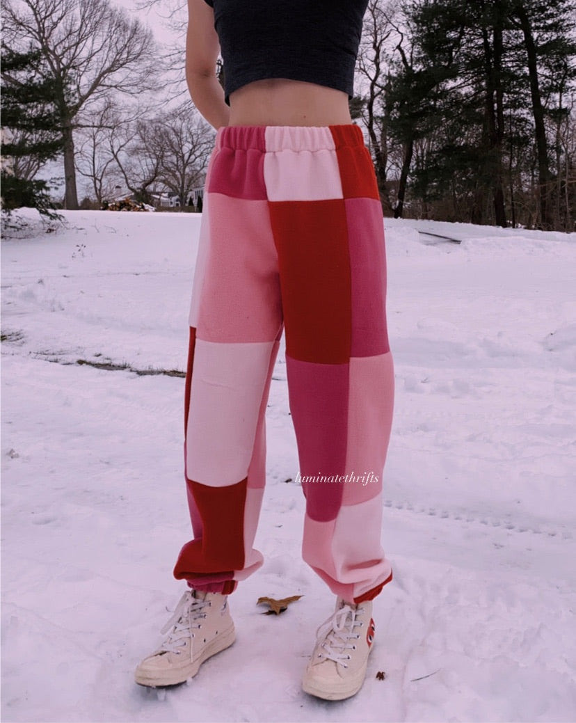 (M/L) Rose Reworked Joggers