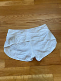 (XS-2) White Lululemon Shorts