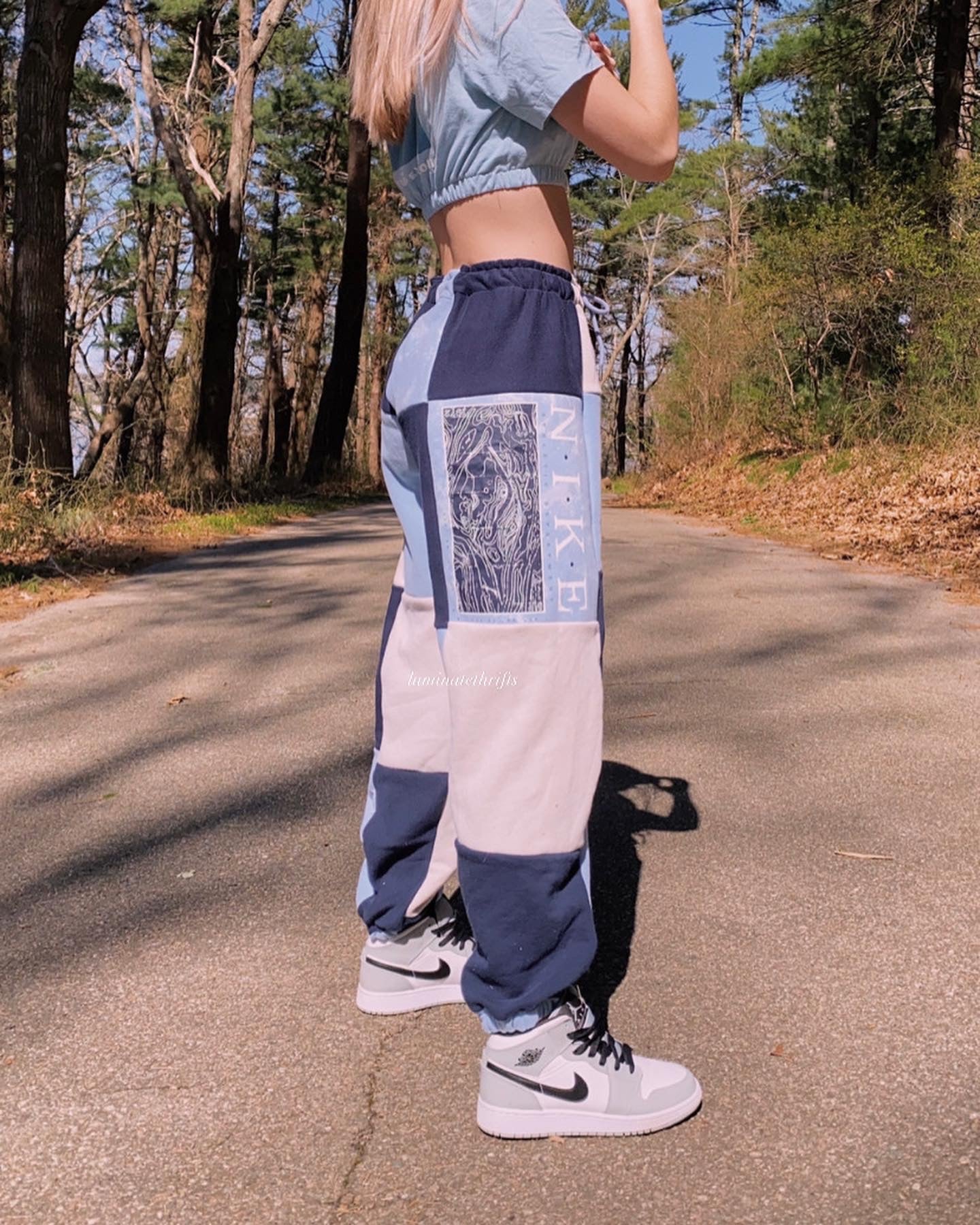 (L/XL) Driftwood Reworked Joggers