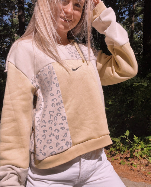 (L) Neutral Cheetah 1/1 Hoodie