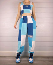Load image into Gallery viewer, (S/M) Sea Blue 1/1 Joggers +zipper pockets
