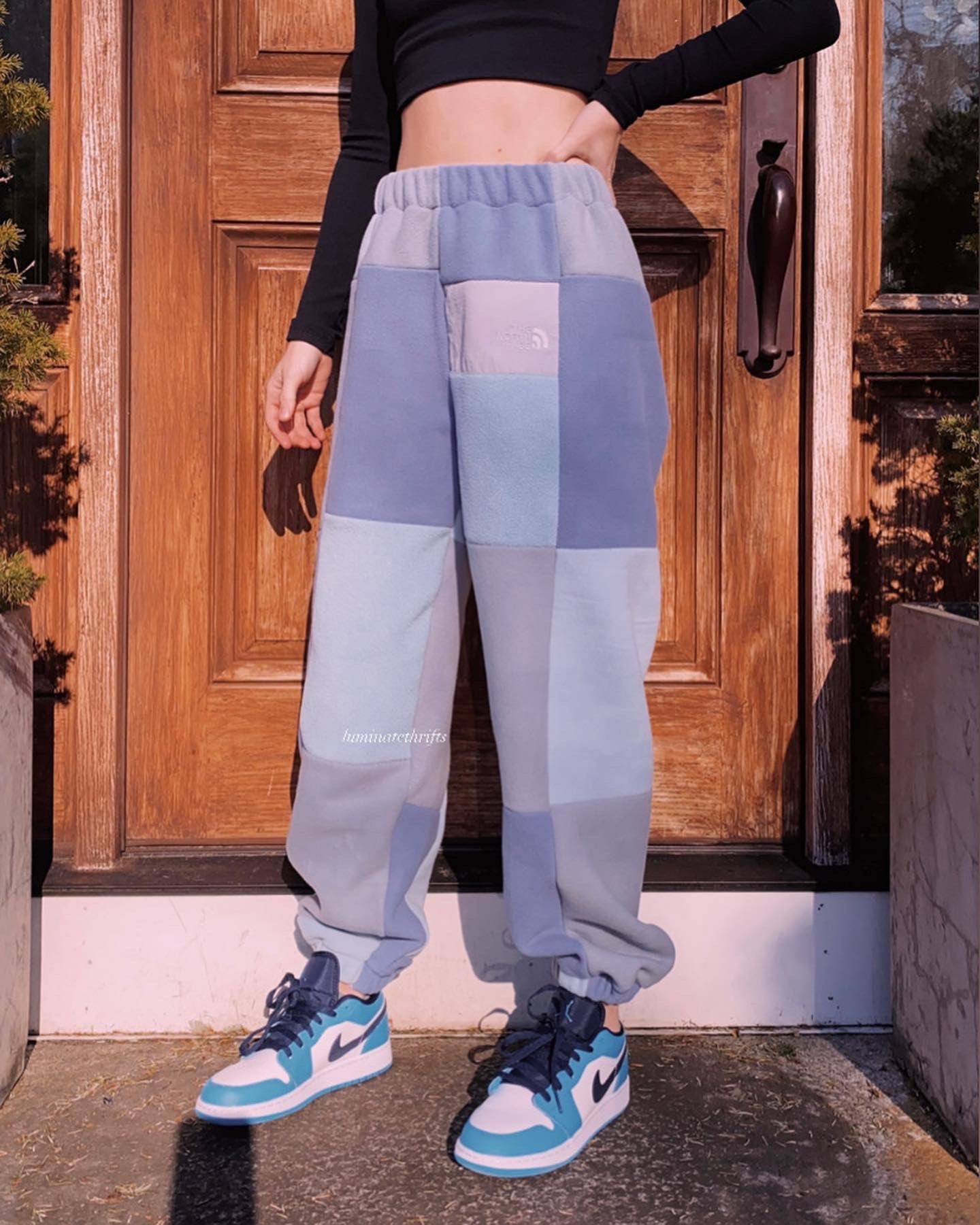 (S/M) Seafoam Reworked Joggers