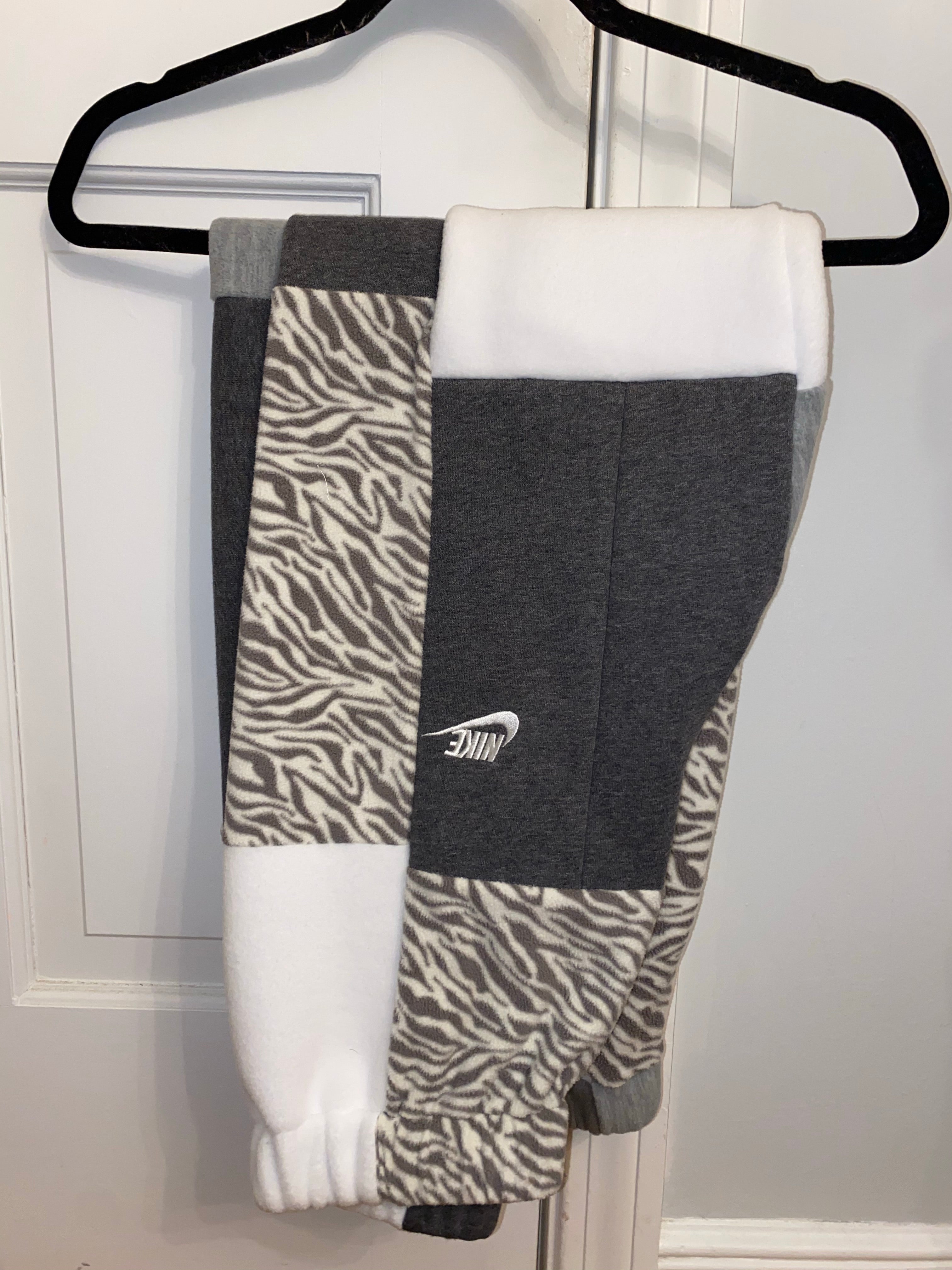 (XS-M) *Special Edition* Diamond Zebra Reworked Joggers