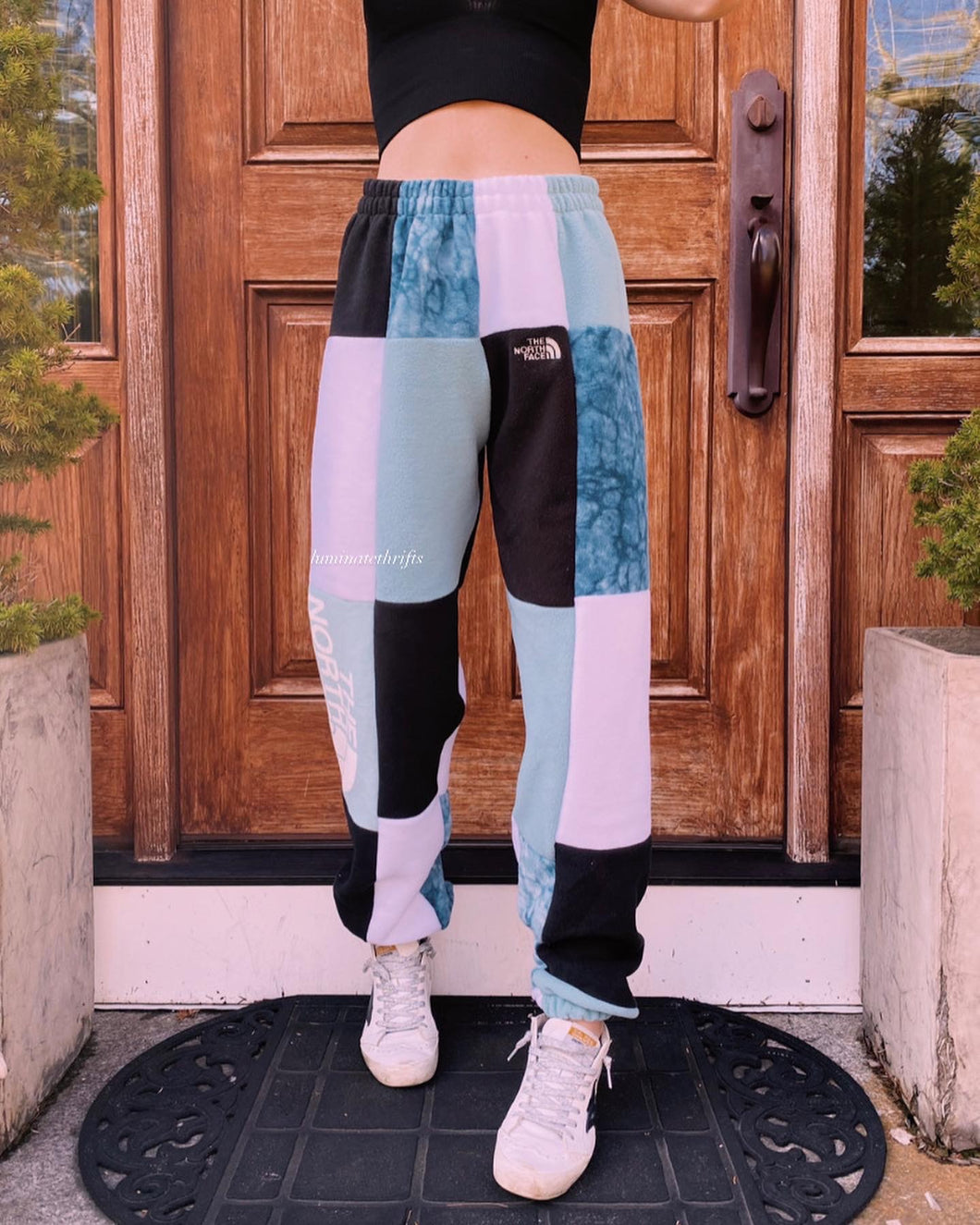 (S/M) Glacier Waves Reworked Joggers