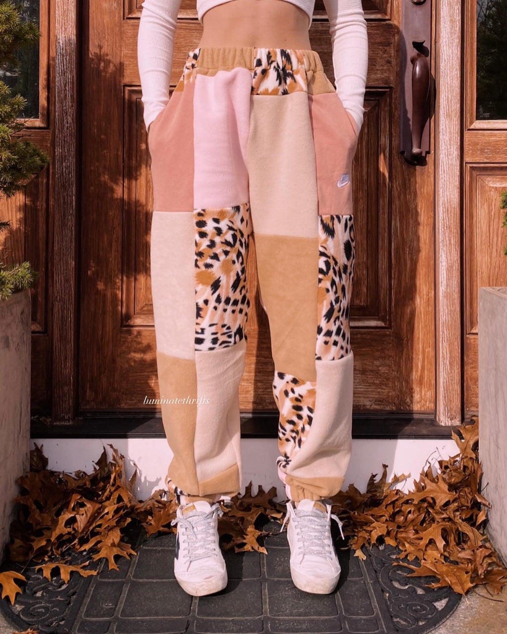(XS-M) Winter Sun Reworked Joggers *+pockets*